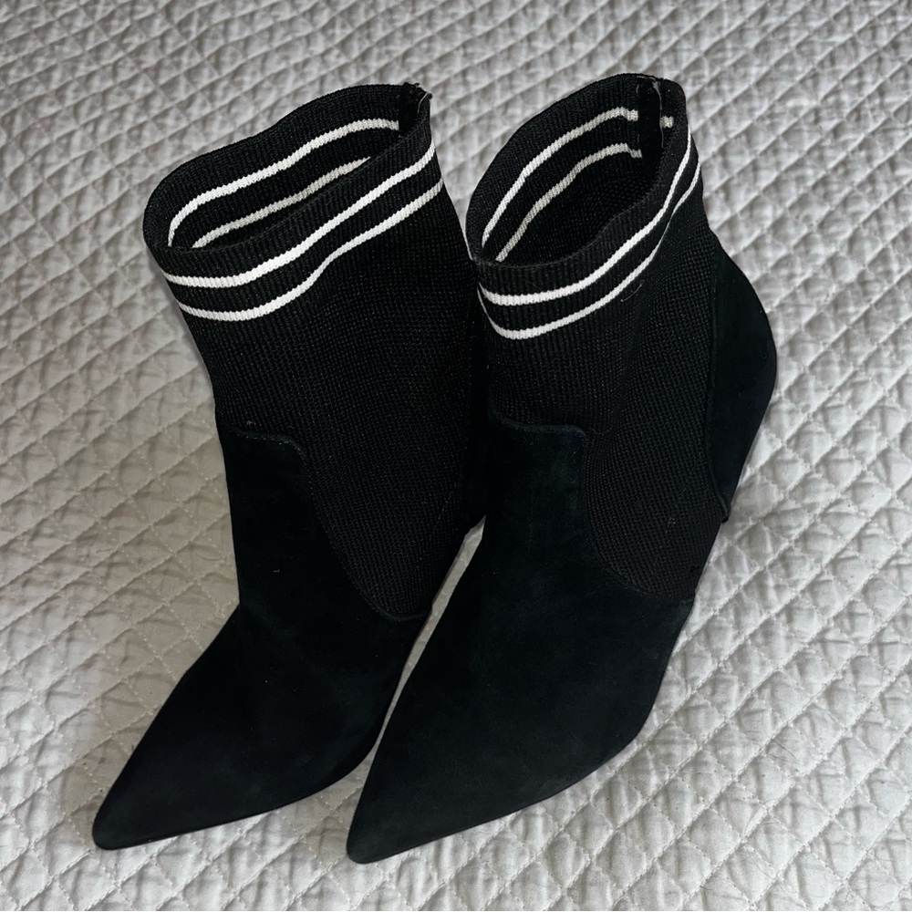 Black sock booties - Picture 3 of 7